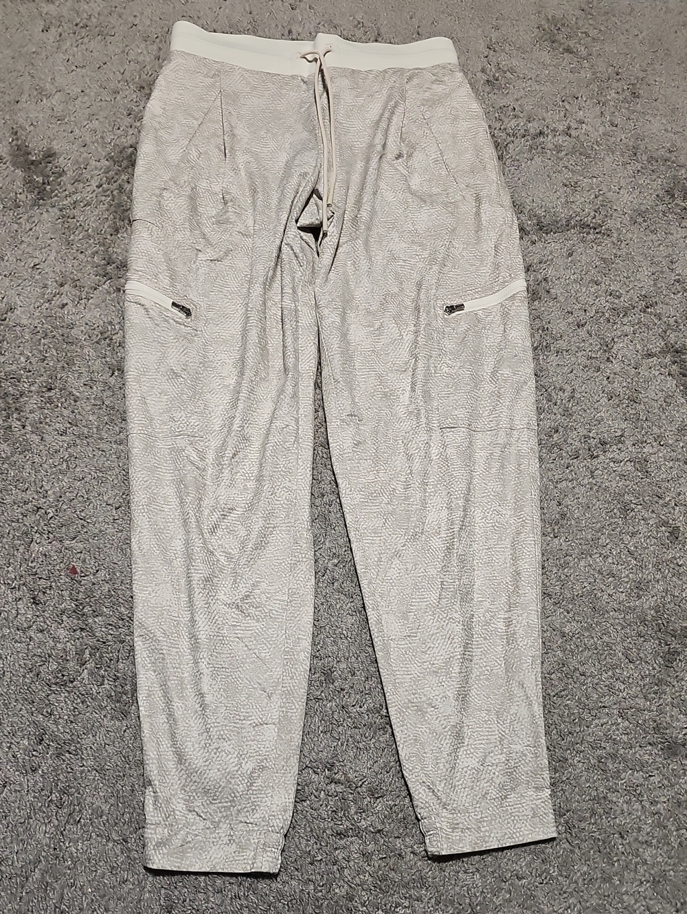 Athleta Womens Athlesiure Venture Printed Pant Joggers Size 0 with Pockets